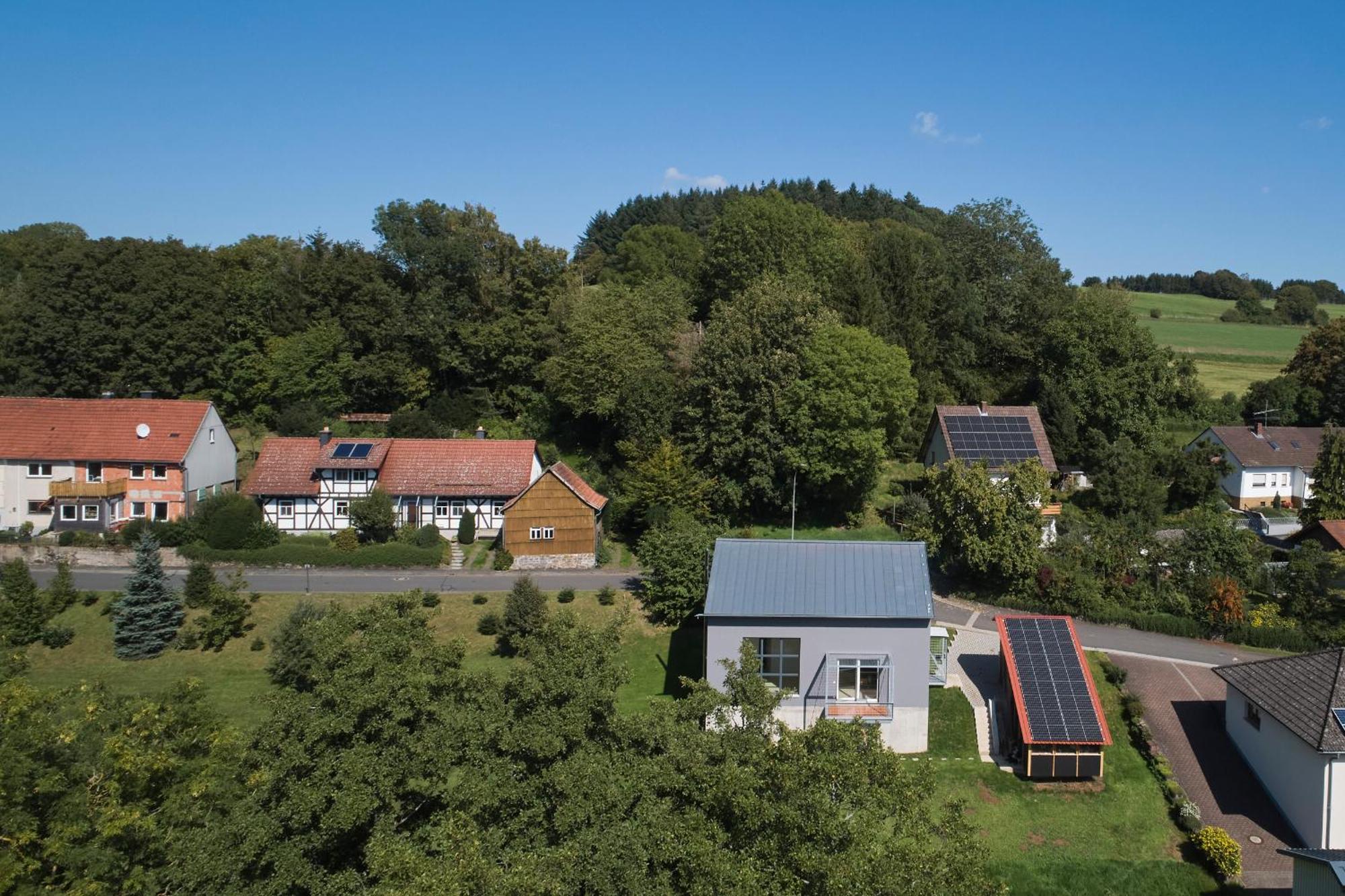 Ferienhaus "Klotz Am Berg" Villa Freiensteinau Buitenkant foto