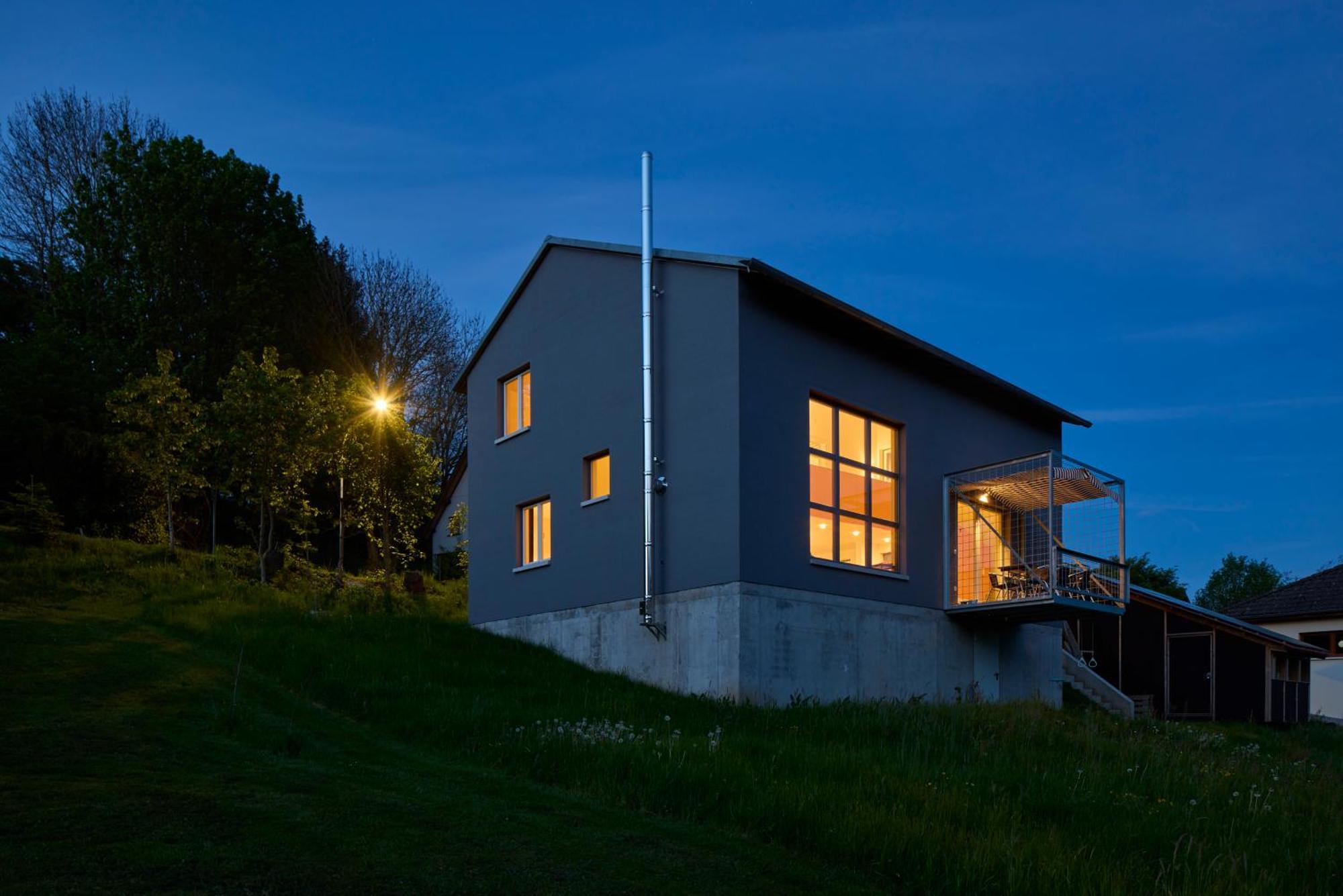 Ferienhaus "Klotz Am Berg" Villa Freiensteinau Buitenkant foto